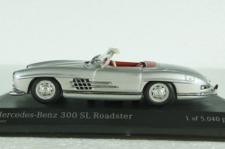 Mercedes 300 SL Roadster 1959 silver metallic, 400039030, Minichamps 1:43
