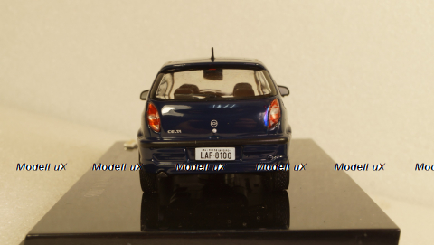 Chevrolet Celta Super 1.4 2006 blue, Altaya 1:43