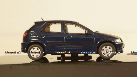 Chevrolet Celta Super 1.4 2006 blue, Altaya 1:43