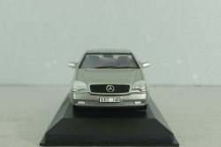 Mercedes-Benz 600 SEC (C140) 1992, silver, 32602, Minichamps 1:43