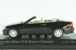 Mercedes CLK Cabriolet (A209) black, 400031430, Minichamps 1:43