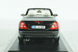 Mercedes CLK Cabriolet (A209) black, 400031430, Minichamps 1:43