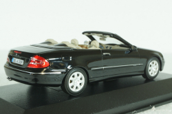 Mercedes CLK Cabriolet (A209) black, 400031430, Minichamps 1:43