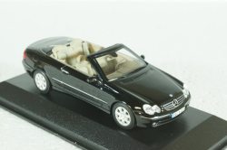 Mercedes CLK Cabriolet (A209) black, 400031430, Minichamps 1:43