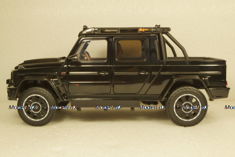 Mercedes G800 Brabus XLP Adventure Pick Up, black, ALM860521, Almost Real 1:18
