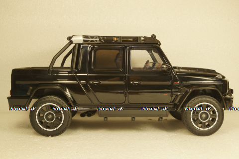 Mercedes G800 Brabus XLP Adventure Pick Up, black, ALM860521, Almost Real 1:18