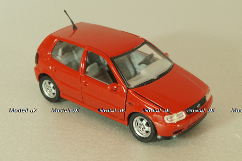 Volkswagen Polo 5-dors (Polo III) 1994, red, 1003R, Schabak 1:43