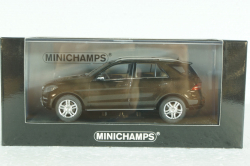 Mercedes ML350, 2011 (W166), brown metallic, 400030101, Minichamps 1:43