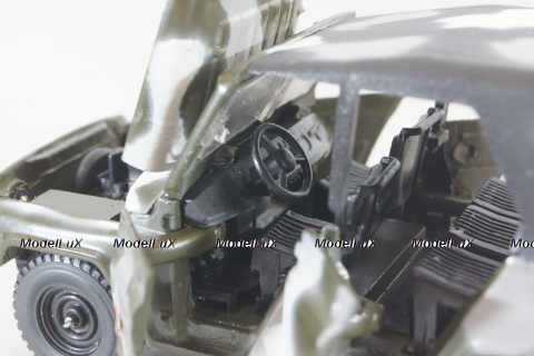Уаз-469, камуфлированный , Агат 1:43