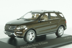 Mercedes ML350, 2011 (W166), brown metallic, 400030101, Minichamps 1:43