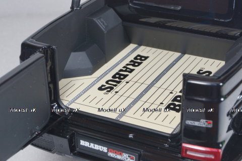 Mercedes G800 Brabus XLP Adventure Pick Up, black, ALM860521, Almost Real 1:18