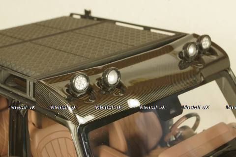 Mercedes G800 Brabus XLP Adventure Pick Up, black, ALM860521, Almost Real 1:18