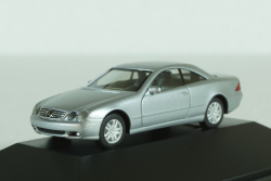 Mercedes CL500 (C215) Coupe silver, Herpa 1:87 