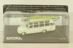 Opel Blitz Panoramabus 1953, beige/light green, Altaya Opel Collection #98 1:43