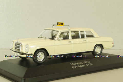 Mercedes-Benz 240 D (W115) Long Limousine 1978, beige, Taxis der Welt #3, Altaya 1:43