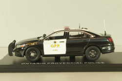 Ford Taurus Police Interceptor 3.5L V6, Ontario Provencial Police 2014, black, First Response 1:43