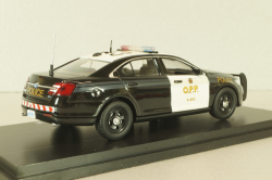 Ford Taurus Police Interceptor 3.5L V6, Ontario Provencial Police 2014, black, First Response 1:43