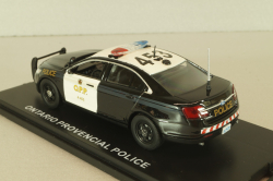 Ford Taurus Police Interceptor 3.5L V6, Ontario Provencial Police 2014, black, First Response 1:43