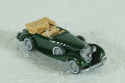 Mercedes 540K, Dark Green, Wiking 1:87