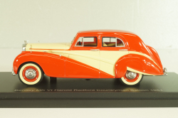 Bentley MK VI Harold Radford Countryman Saloon 1951, red/beige, 43485, BOS 1:43
