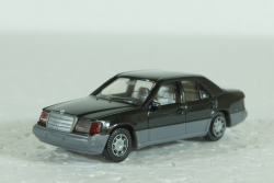 Mercedes E320 W124, Black, Wiking 1:87 