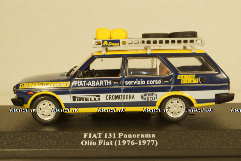 Fiat 131 Panorama (1976-1977) Team Olio Fiat, Rally Assistance №22