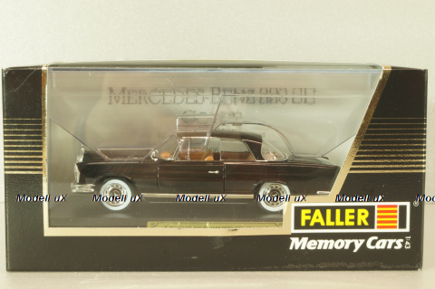 Mercedes-Benz 220 SE Coupe (W111) 1965, black, 4317, Faller 1:43