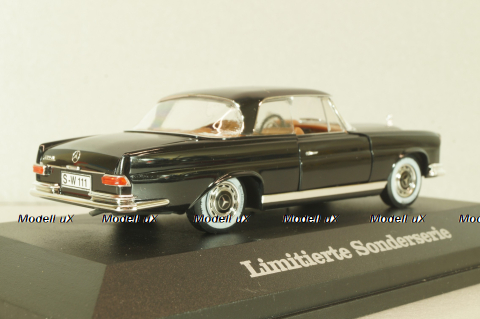 Mercedes-Benz 220 SE Coupe (W111) 1965, black, 4317, Faller 1:43
