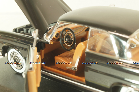 Mercedes-Benz 220 SE Coupe (W111) 1965, black, 4317, Faller 1:43