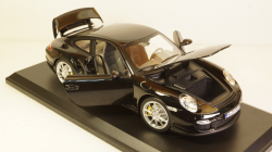 Porsche 911 (977) GT2 RS Coupe 2010 black, 187598, Norev 1:18