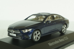 Mercedes CLS (C257), metallic-dark blue, B66960543, Norev 1:43