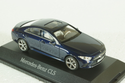 Mercedes CLS (C257), metallic-dark blue, B66960543, Norev 1:43