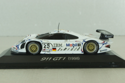 Porsche 911 GT1 (996), Winner 24h Le Mans 1998, L.Aïello/A.McNish/S.Ortelli, white, 02005599, Minichamps 1:43 Уценка!