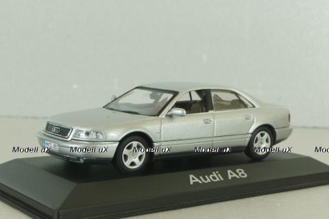 Audi A8 (D2) 1998, silver, 20000000615, Minichamps 1:43