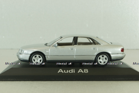 Audi A8 (D2) 1998, silver, 20000000615, Minichamps 1:43