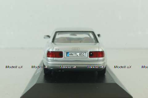 Audi A8 (D2) 1998, silver, 20000000615, Minichamps 1:43