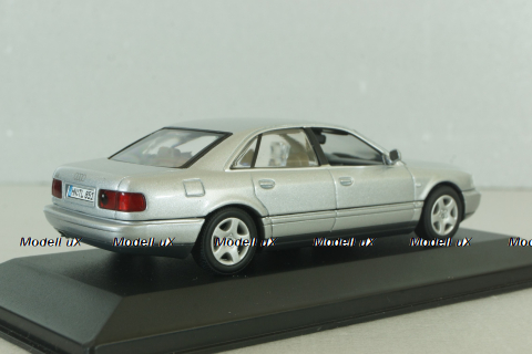 Audi A8 (D2) 1998, silver, 20000000615, Minichamps 1:43