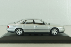 Audi A8 (D2) 1998, silver, 20000000615, Minichamps 1:43