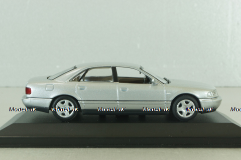Audi A8 (D2) 1998, silver, 20000000615, Minichamps 1:43