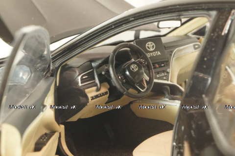 Toyota Camry (XV80) 2018 8-generation, black, Paudi 1:18