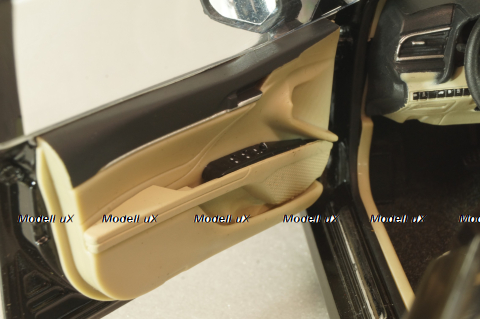 Toyota Camry (XV80) 2018 8-generation, black, Paudi 1:18