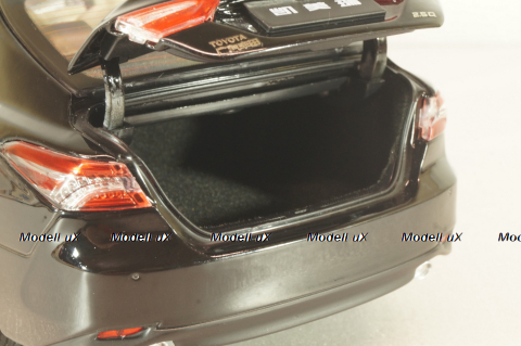 Toyota Camry (XV80) 2018 8-generation, black, Paudi 1:18