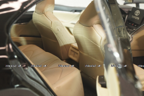 Toyota Camry (XV80) 2018 8-generation, black, Paudi 1:18