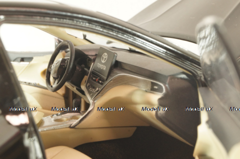 Toyota Camry (XV80) 2018 8-generation, black, Paudi 1:18