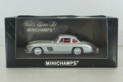 Mercedes 300 SL "Gullwing" 1955, silver, 400039000,  Minichamps 1:43