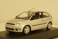Ford Fiesta 2-door, silver, 2002, Minichamps 1:43