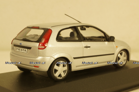 Ford Fiesta 2-door, silver, 2002, Minichamps 1:43