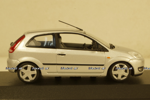 Ford Fiesta 2-door, silver, 2002, Minichamps 1:43