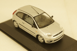 Ford Fiesta 2-door, silver, 2002, Minichamps 1:43
