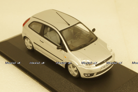 Ford Fiesta 2-door, silver, 2002, Minichamps 1:43